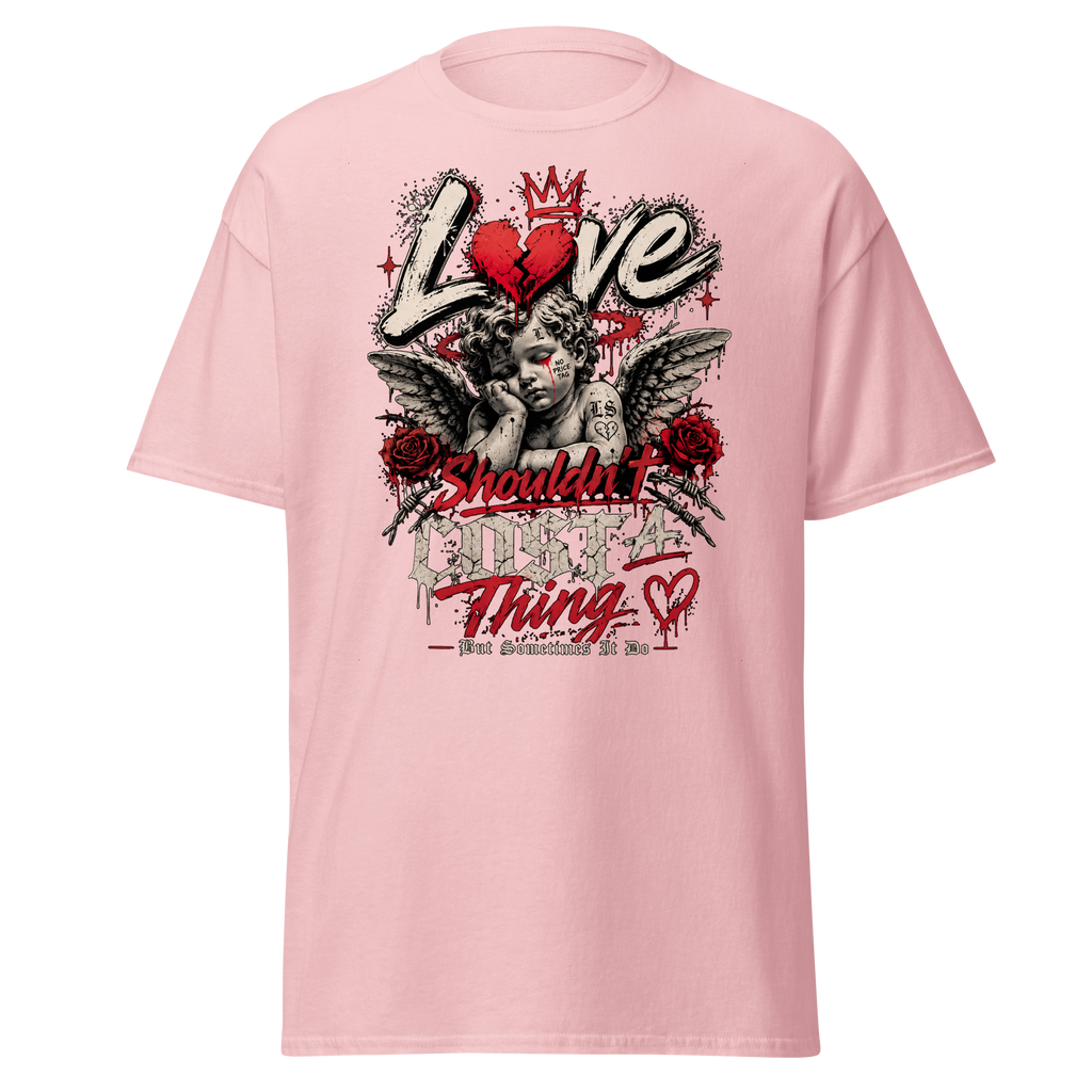 Supreme God Love Shouldn't Cost A Thing Tee - Light Pink