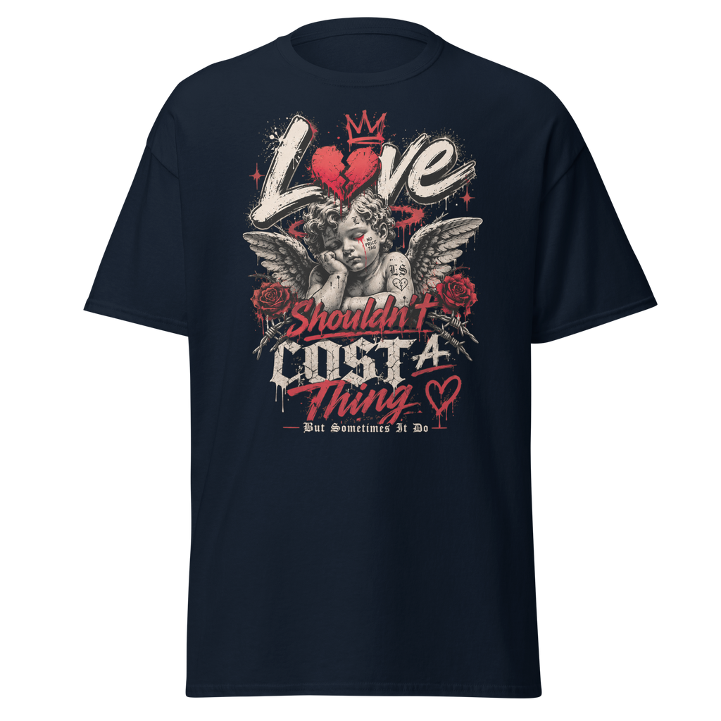 Supreme God Love Shouldn't Cost A Thing Tee - Navy