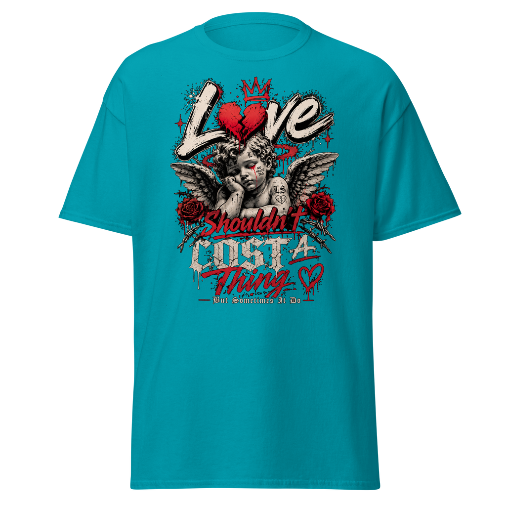 Supreme God Love Shouldn't Cost A Thing Tee - Tropical Blue