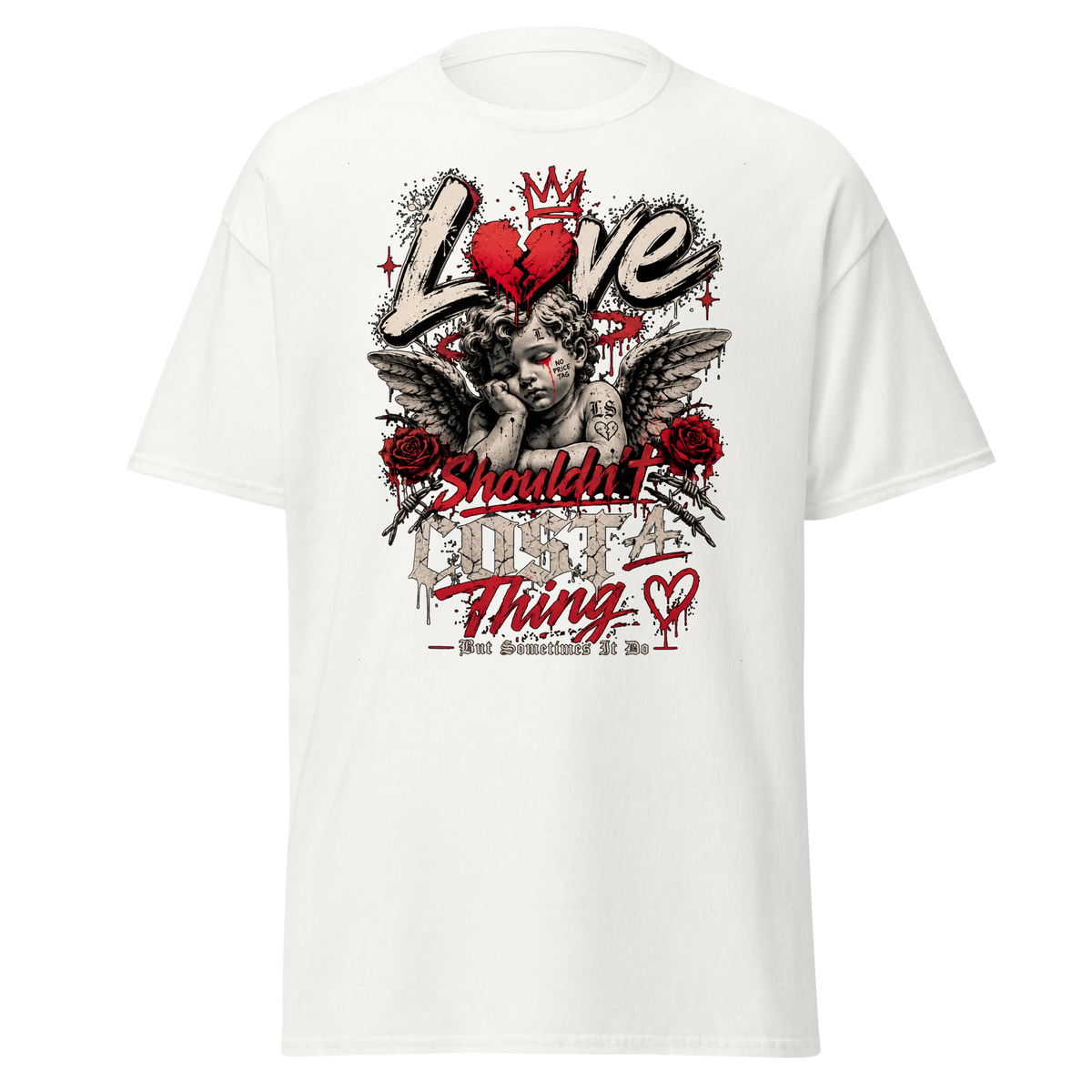 Supreme God Love Shouldn't Cost A Thing Tee - White