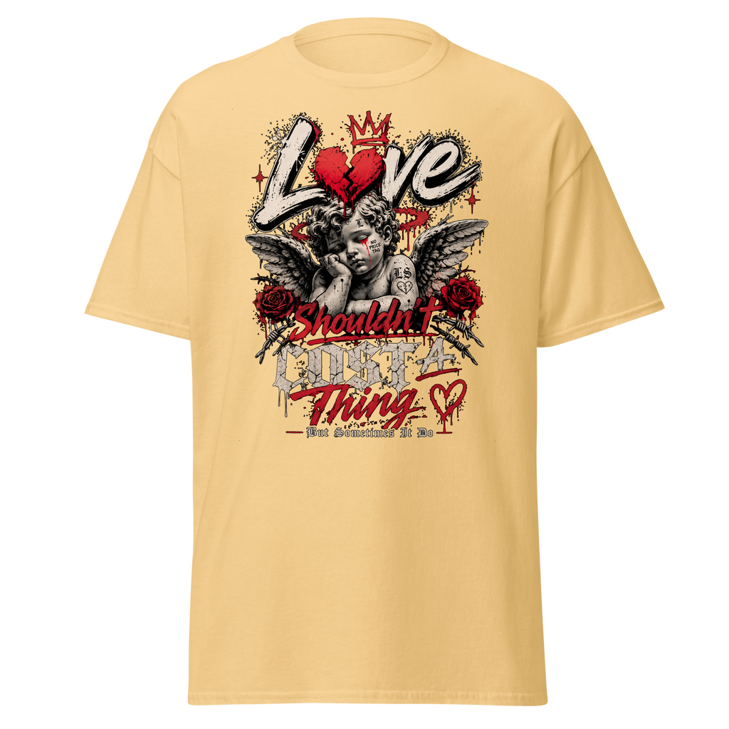 Supreme God Love Shouldn't Cost A Thing Tee - Yellow Haze