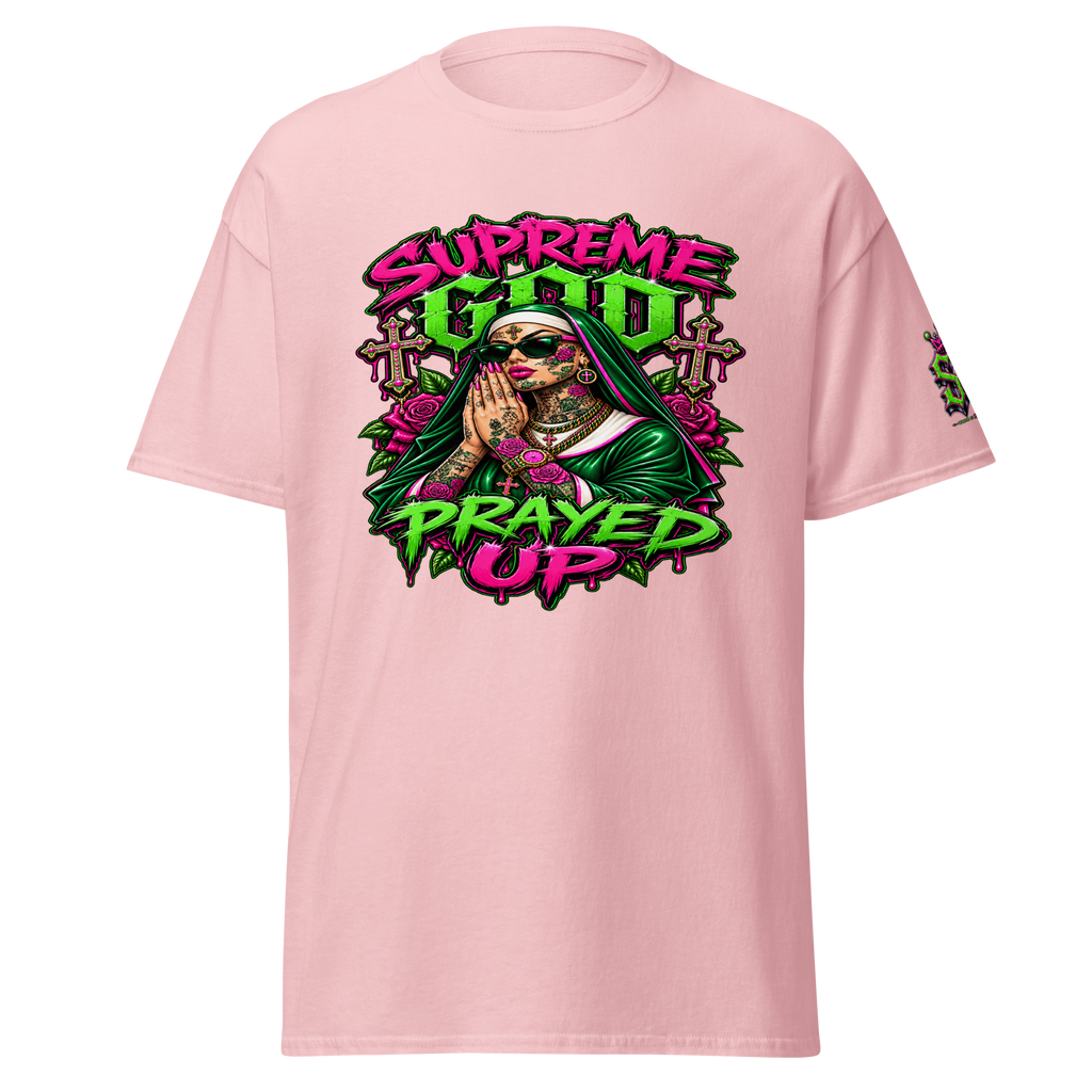 Supreme God Prayed Up - Light Pink