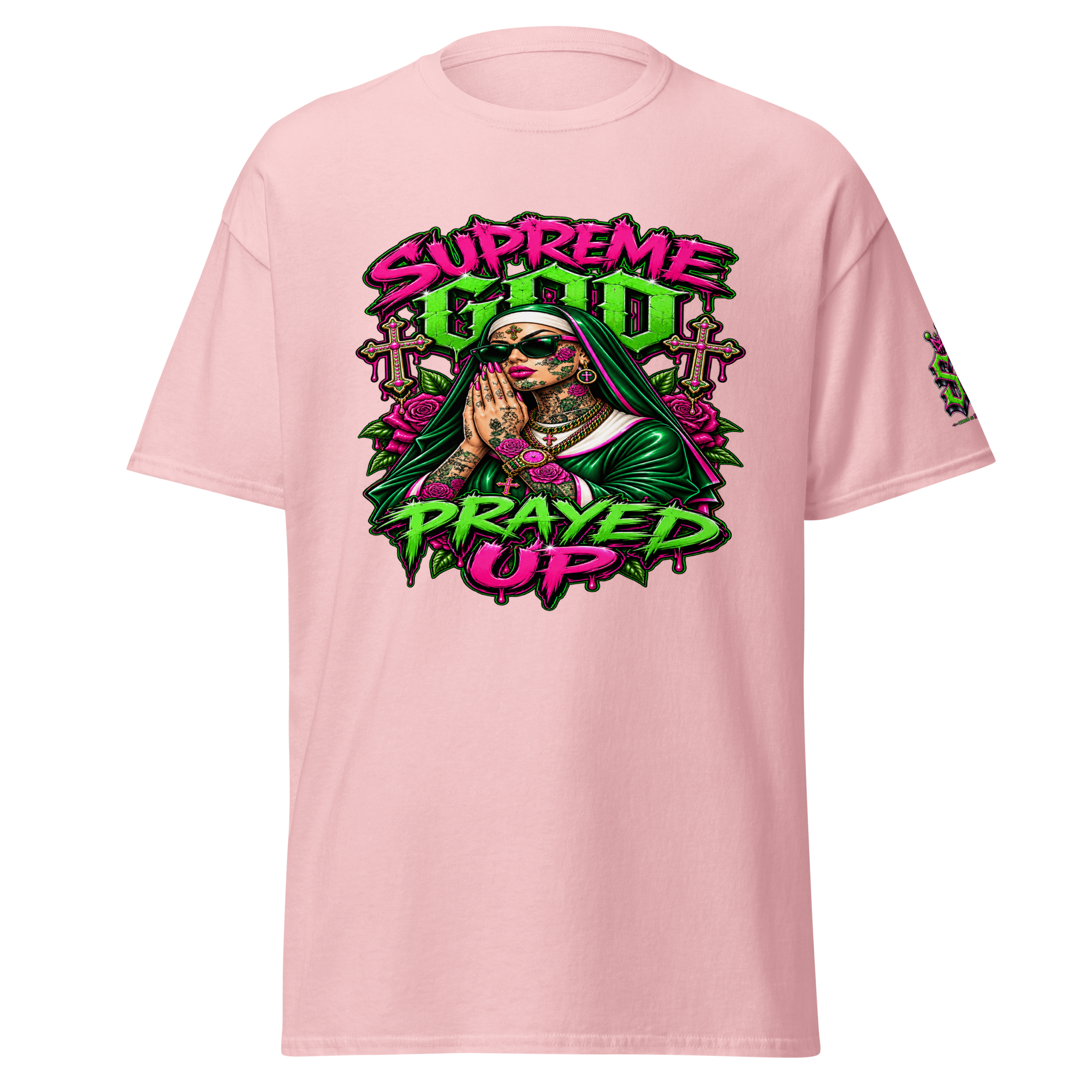 Supreme God Prayed Up - Light Pink