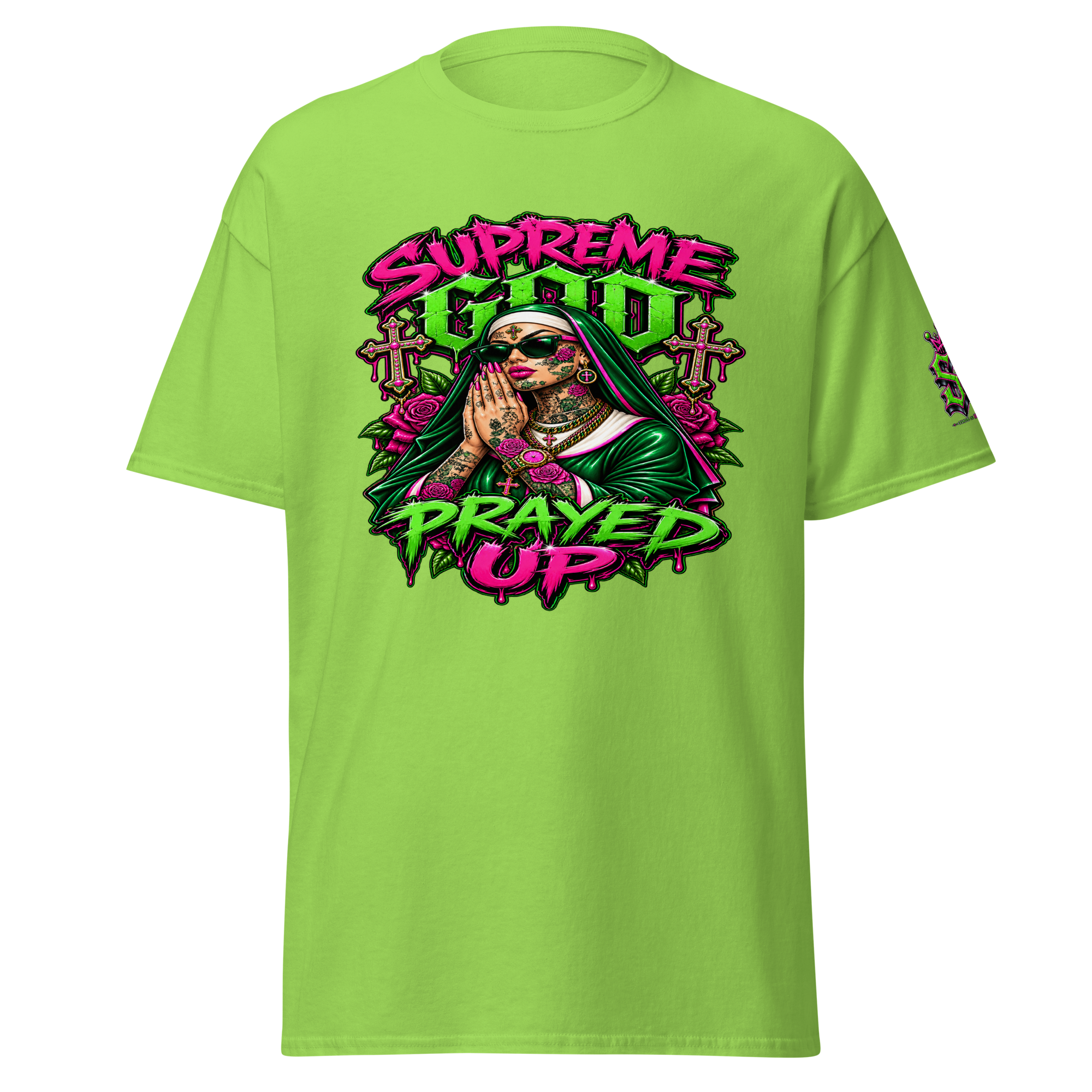 Supreme God Prayed Up - Lime