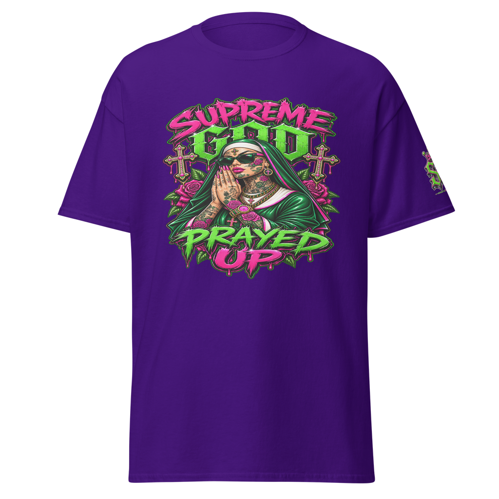 Supreme God Prayed Up - Purple