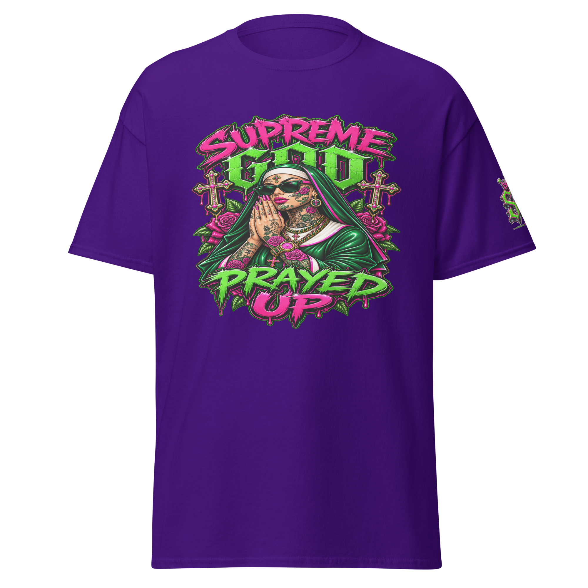 Supreme God Prayed Up - Purple