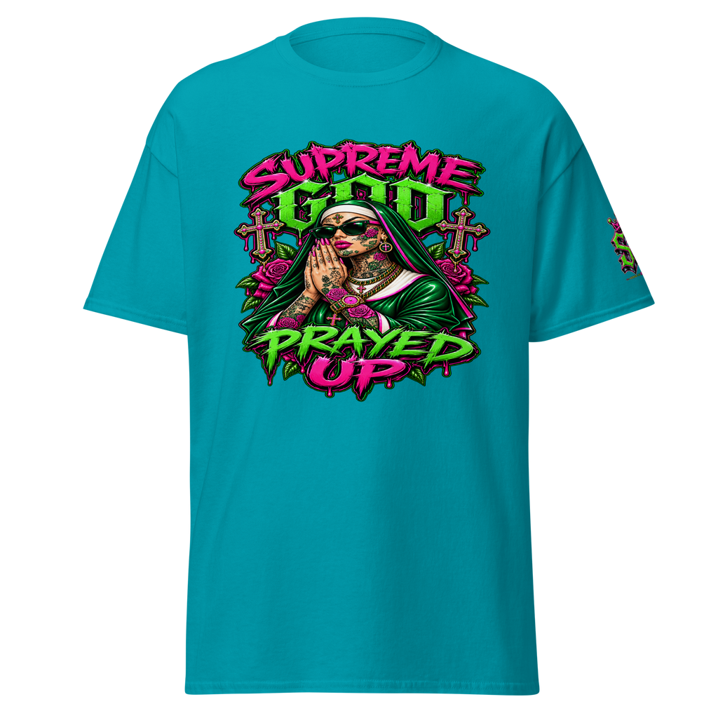 Supreme God Prayed Up - Tropical Blue