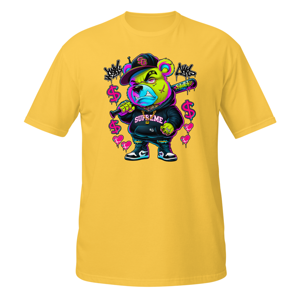 Supreme God Street Savage Bear Tee - Daisy