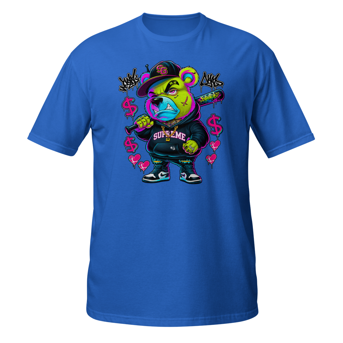 Supreme God Street Savage Bear Tee - Royal