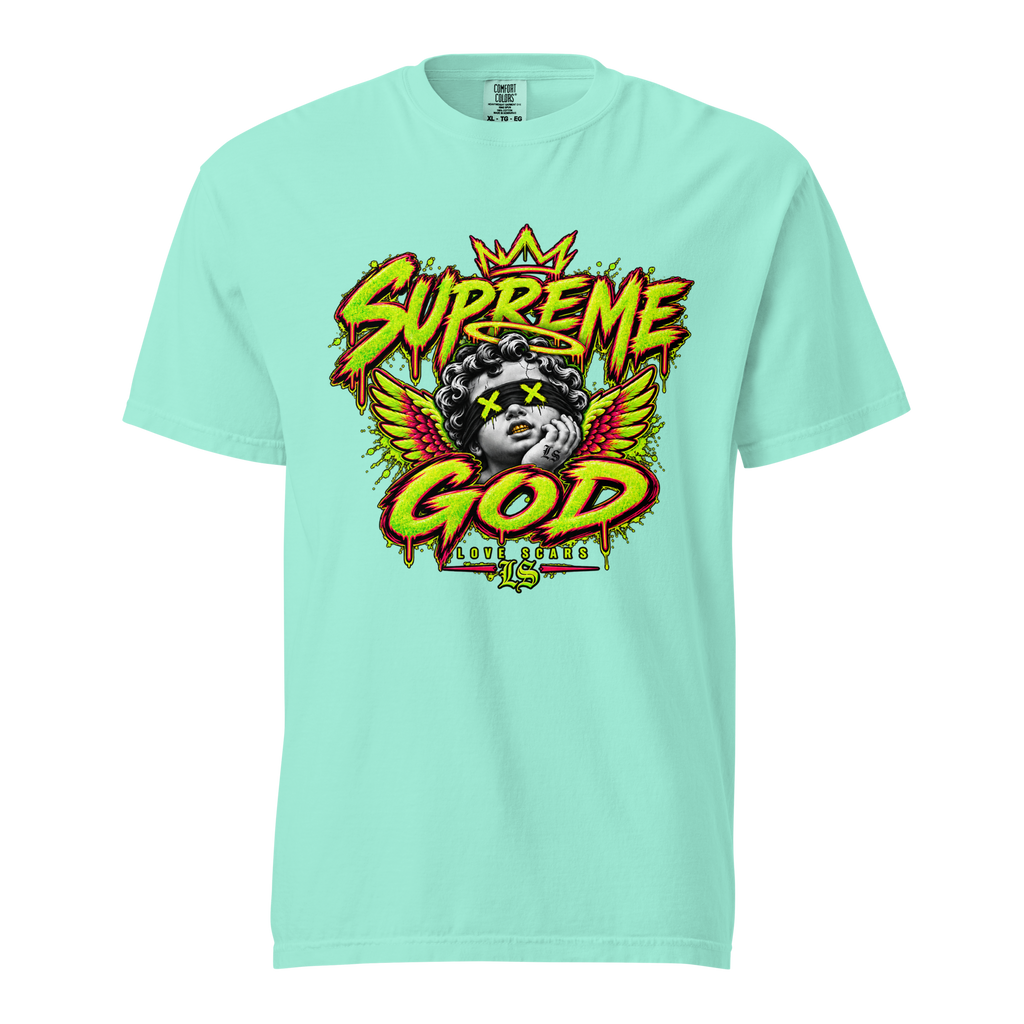 SUPREME GOD-THE FACE - Chalky Mint