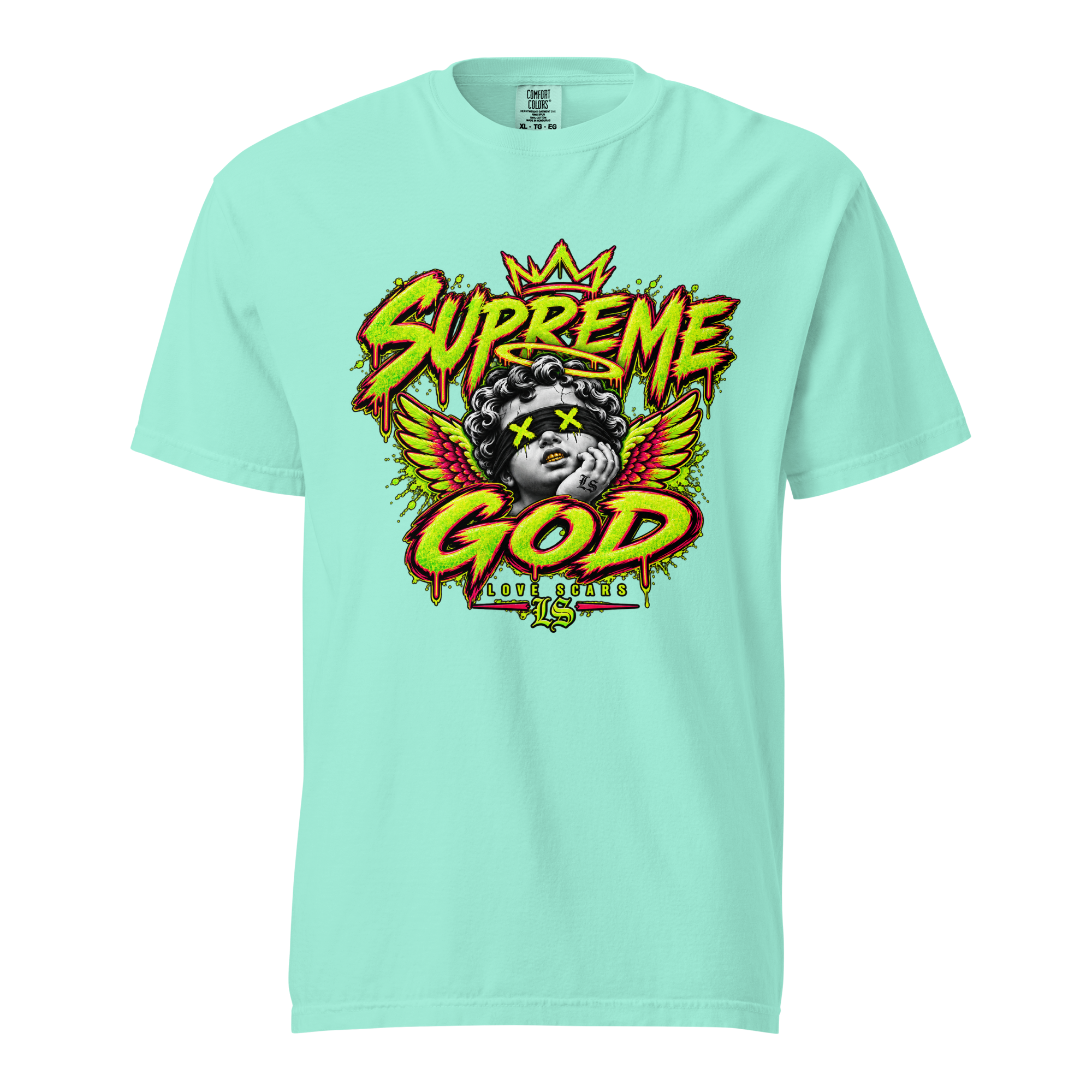 SUPREME GOD-THE FACE - Chalky Mint
