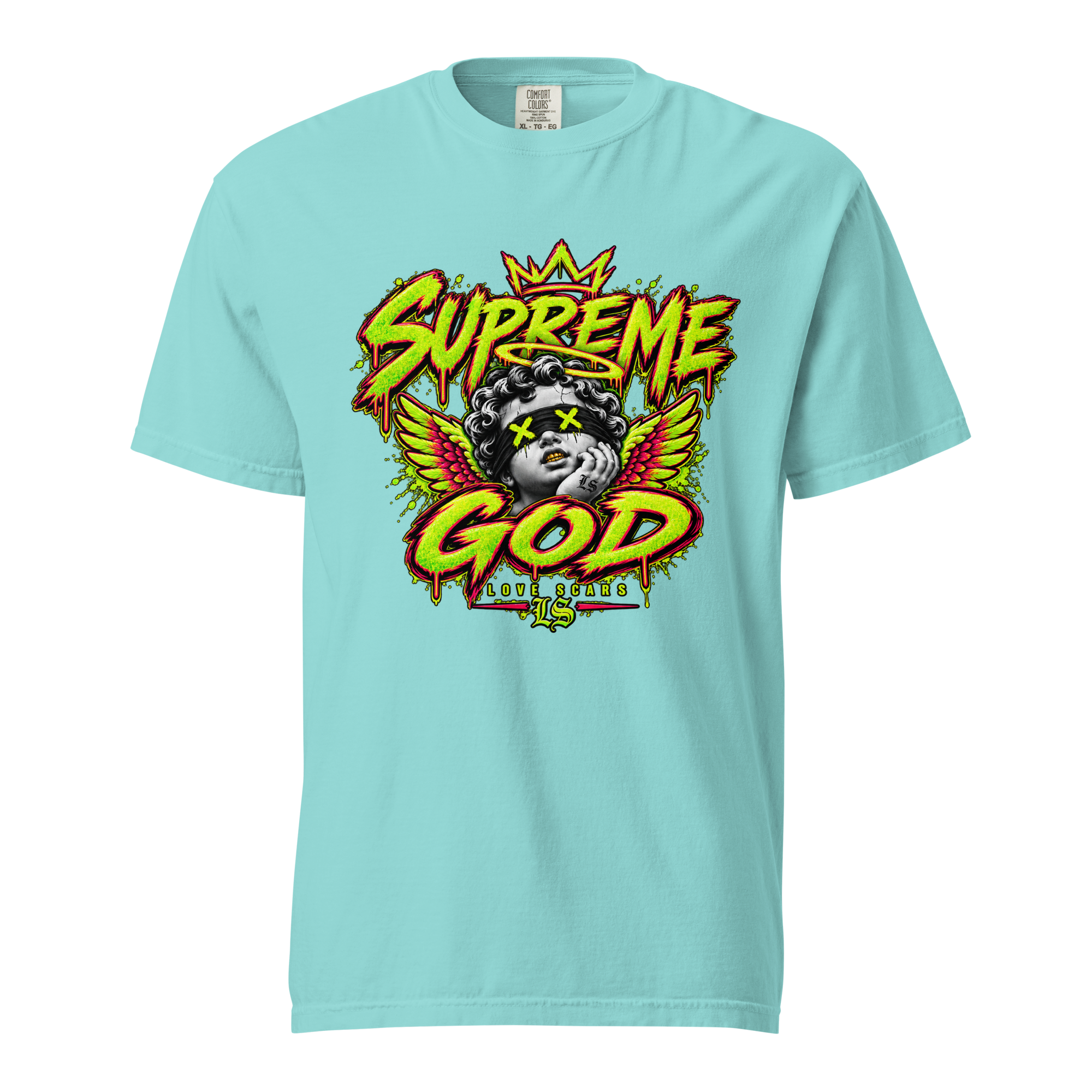 SUPREME GOD-THE FACE - Lagoon Blue