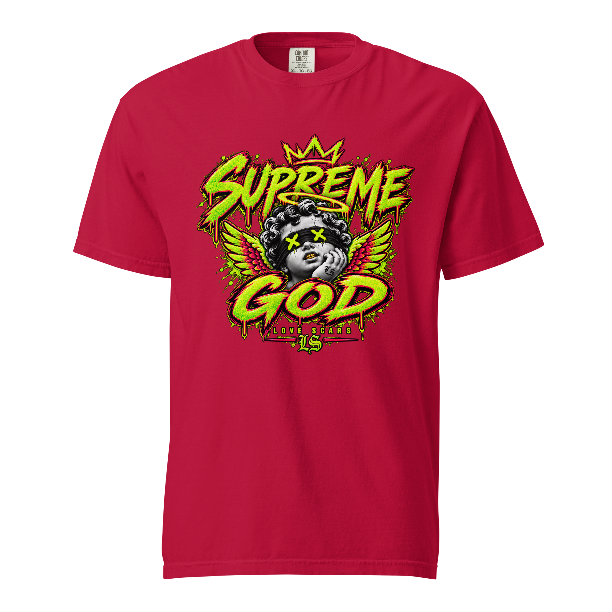 SUPREME GOD-THE FACE - Red