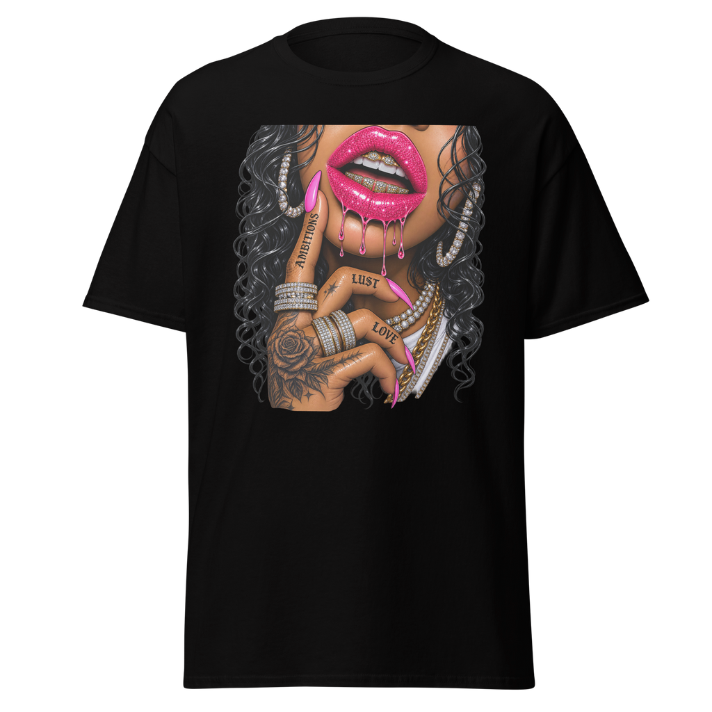 Supreme Goddess Ambition Lust Love graphic tee - black